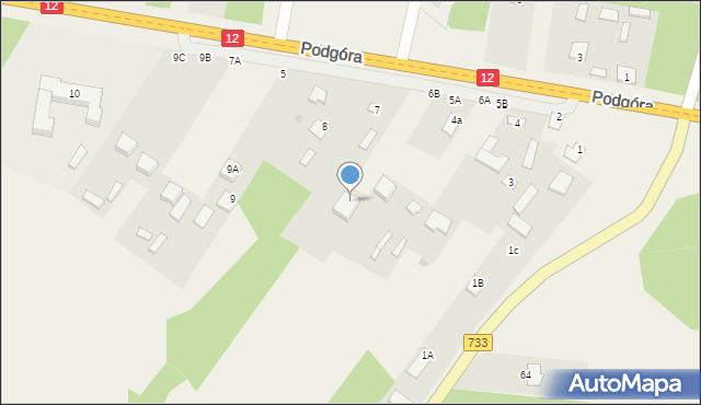 Karszówka, Karszówka, 6B, mapa Karszówka