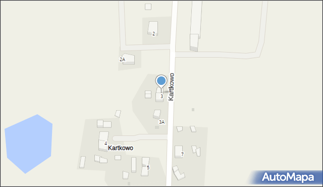 Kartkowo, Kartkowo, 8, mapa Kartkowo