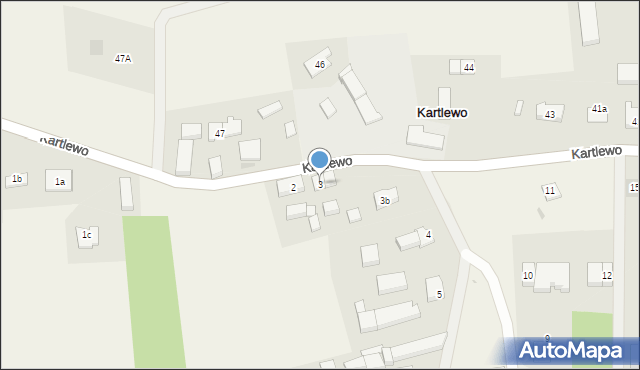 Kartlewo, Kartlewo, 3, mapa Kartlewo