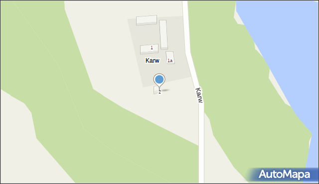 Karw, Karw, 2, mapa Karw