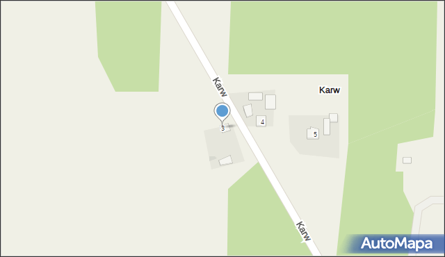 Karw, Karw, 3, mapa Karw