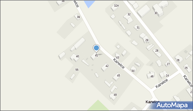 Karwice, Karwice, 41, mapa Karwice