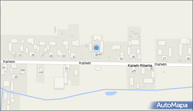 Karwin, Karwin, 33, mapa Karwin