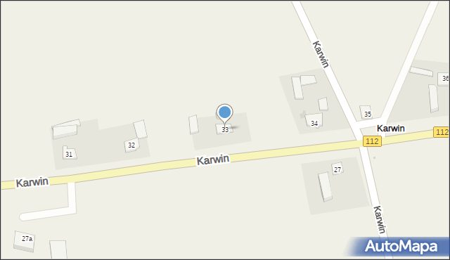 Karwin, Karwin, 33, mapa Karwin