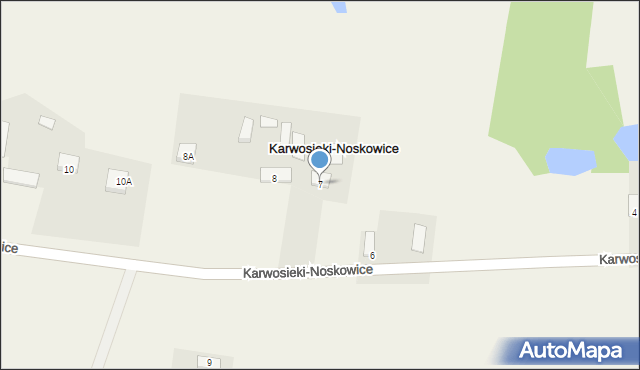 Karwosieki-Noskowice, Karwosieki-Noskowice, 7, mapa Karwosieki-Noskowice