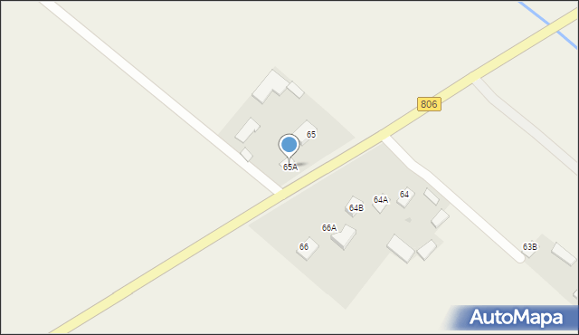 Karwów, Karwów, 65A, mapa Karwów