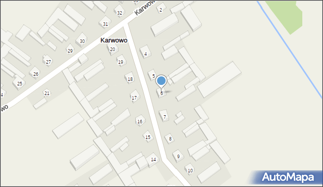 Karwowo, Karwowo, 6, mapa Karwowo