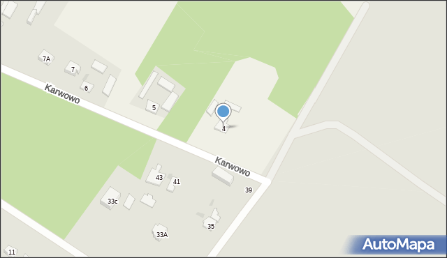 Karwowo, Karwowo, 4, mapa Karwowo