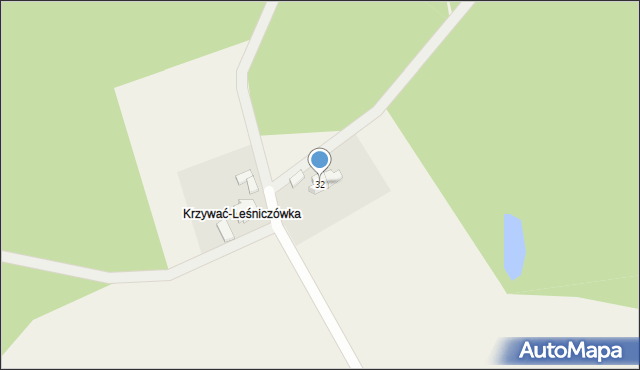 Karzcino, Karzcino, 32, mapa Karzcino