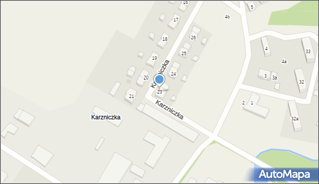 Karzniczka, Karzniczka, 23, mapa Karzniczka