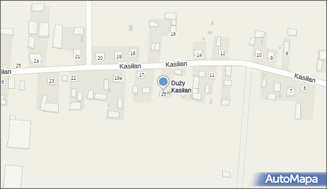 Kasiłan, Kasiłan, 15, mapa Kasiłan