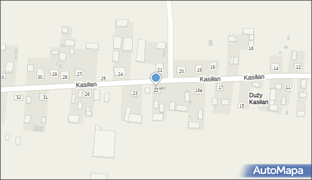 Kasiłan, Kasiłan, 22, mapa Kasiłan