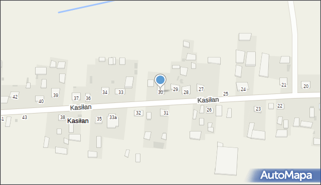 Kasiłan, Kasiłan, 30, mapa Kasiłan