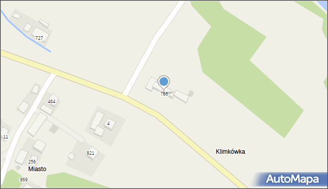 Kasinka Mała, Kasinka Mała, 786, mapa Kasinka Mała