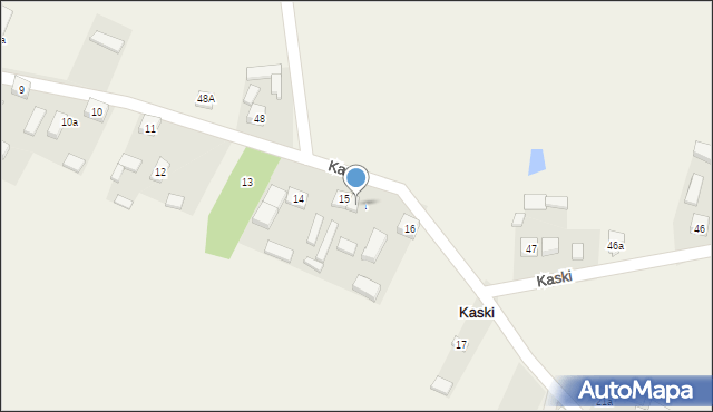 Kaski, Kaski, 15a, mapa Kaski