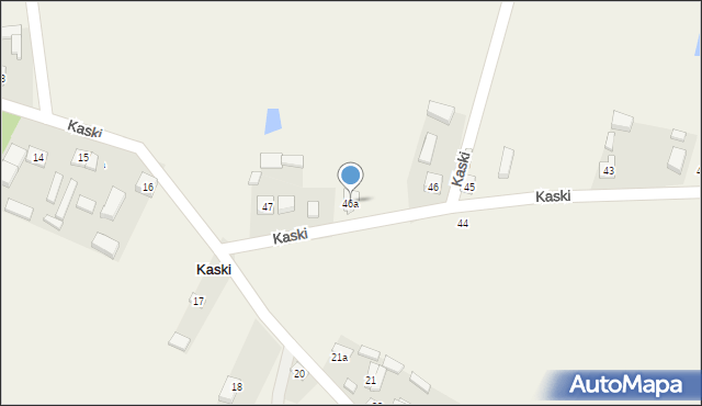 Kaski, Kaski, 46a, mapa Kaski