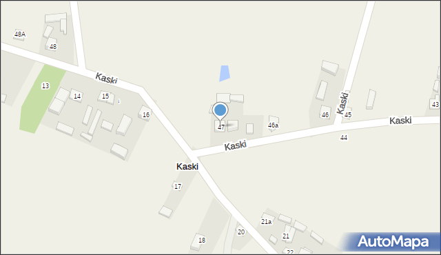 Kaski, Kaski, 47, mapa Kaski