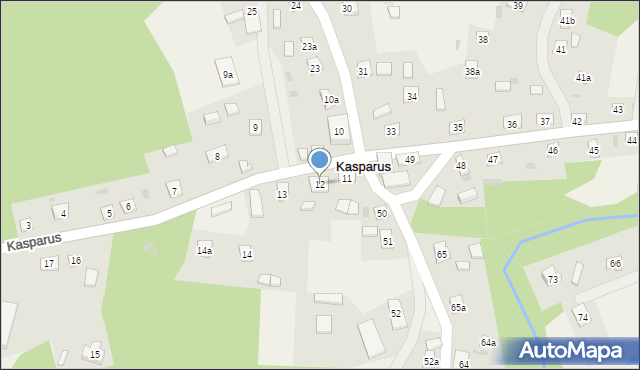 Kasparus, Kasparus, 12, mapa Kasparus