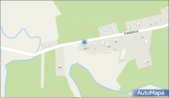 Kasparus, Kasparus, 19, mapa Kasparus