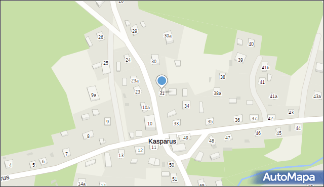 Kasparus, Kasparus, 31, mapa Kasparus