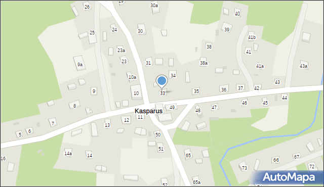 Kasparus, Kasparus, 33, mapa Kasparus