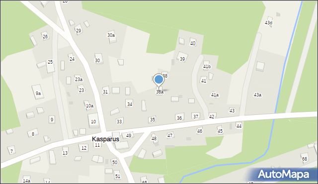 Kasparus, Kasparus, 38a, mapa Kasparus