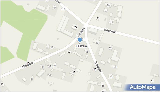 Kaszew, Kaszew, 31, mapa Kaszew