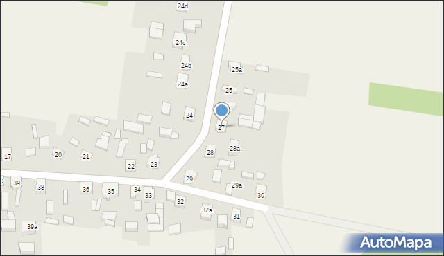 Kaszewice, Kaszewice, 27, mapa Kaszewice