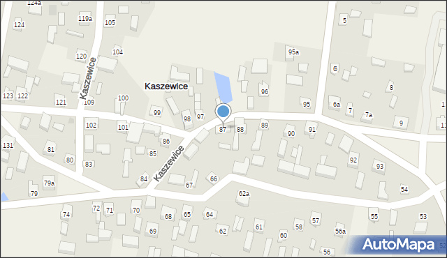 Kaszewice, Kaszewice, 87, mapa Kaszewice