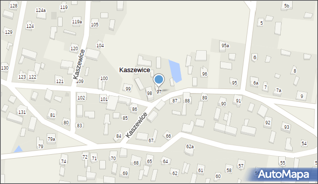 Kaszewice, Kaszewice, 97, mapa Kaszewice