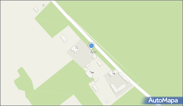 Kaszewiec, Kaszewiec, 73, mapa Kaszewiec