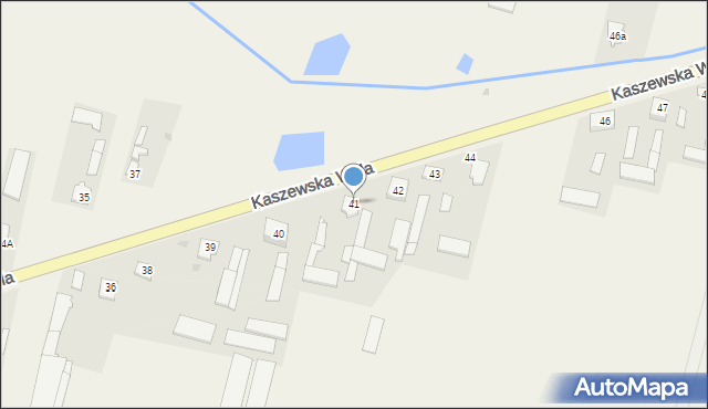 Kaszewska Wola, Kaszewska Wola, 41, mapa Kaszewska Wola