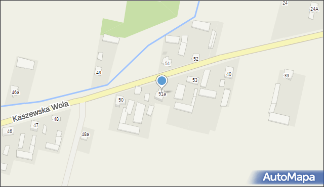 Kaszewska Wola, Kaszewska Wola, 51a, mapa Kaszewska Wola