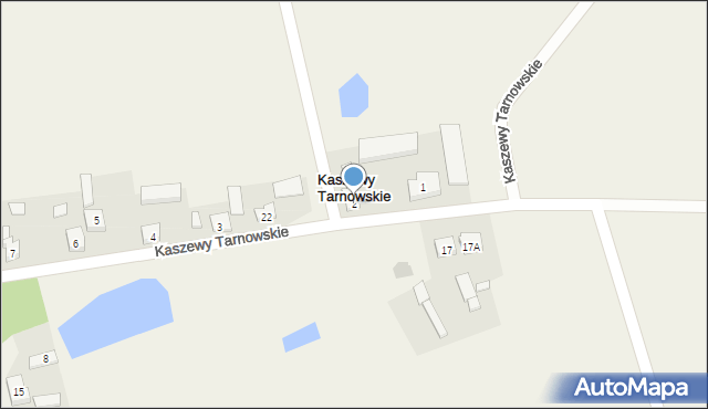 Kaszewy Tarnowskie, Kaszewy Tarnowskie, 2, mapa Kaszewy Tarnowskie