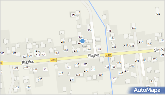 Kaszów, Kaszów, 311, mapa Kaszów