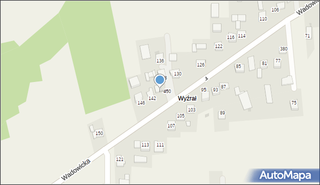 Kaszów, Kaszów, 343, mapa Kaszów