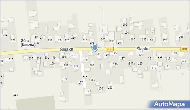 Kaszów, Kaszów, 39, mapa Kaszów