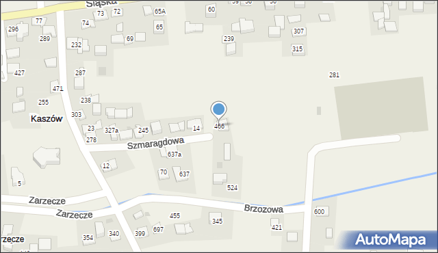 Kaszów, Kaszów, 466, mapa Kaszów