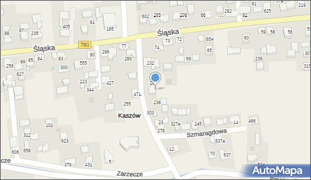 Kaszów, Kaszów, 541, mapa Kaszów