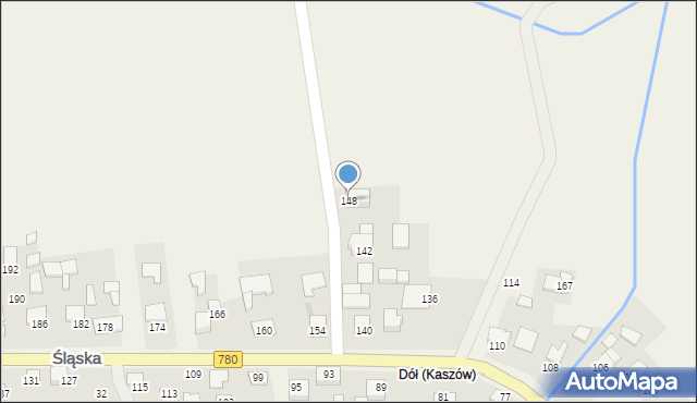 Kaszów, Kaszów, 552, mapa Kaszów