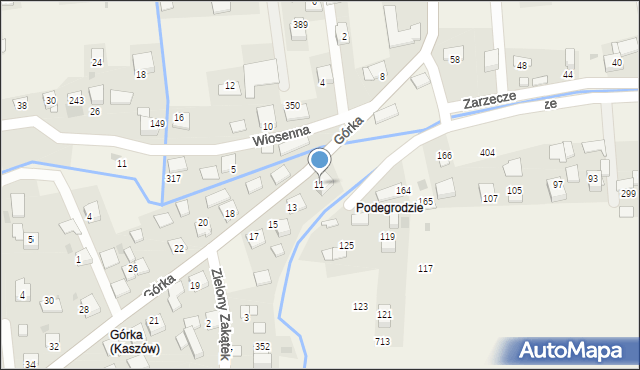 Kaszów, Kaszów, 700, mapa Kaszów