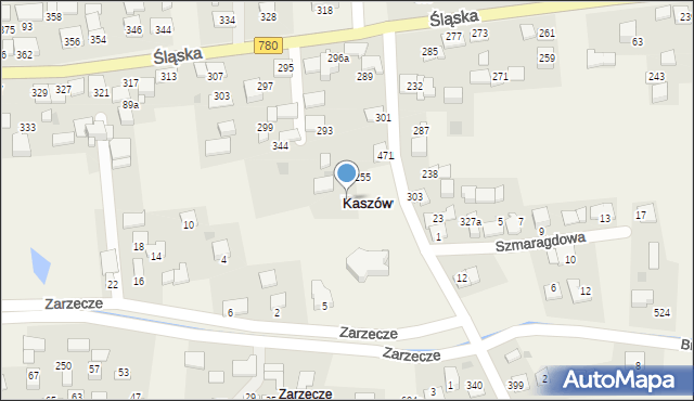 Kaszów, Kaszów, 79, mapa Kaszów