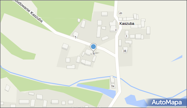 Kaszuba, Kaszuba, 6, mapa Kaszuba