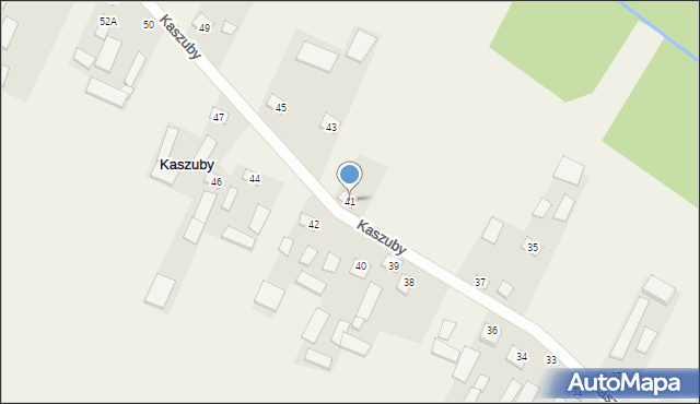 Kaszuby, Kaszuby, 41, mapa Kaszuby