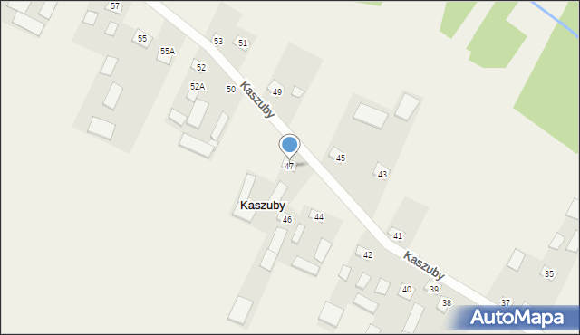 Kaszuby, Kaszuby, 47, mapa Kaszuby