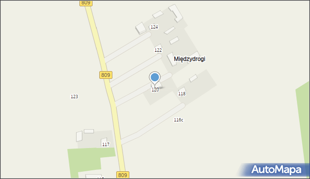 Katarzyn, Katarzyn, 120, mapa Katarzyn