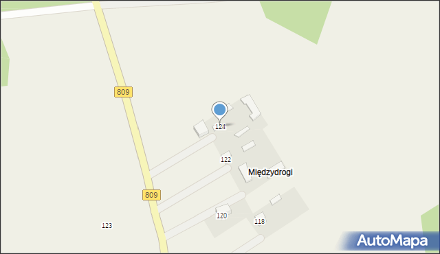 Katarzyn, Katarzyn, 124, mapa Katarzyn