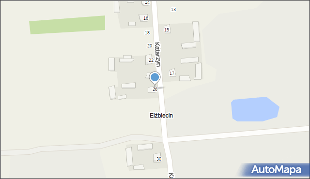 Katarzyn, Katarzyn, 26, mapa Katarzyn