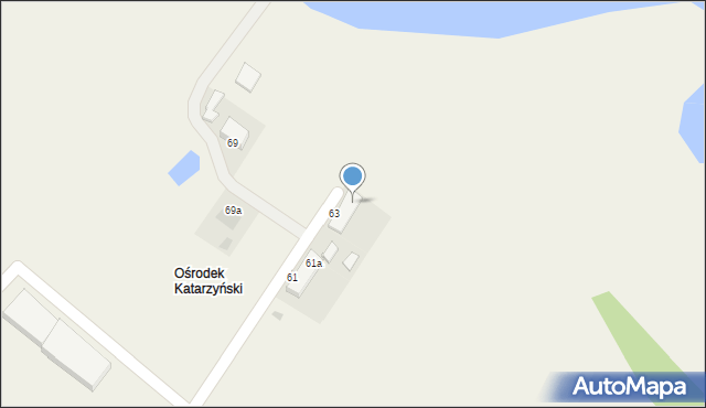 Katarzyna, Katarzyna, 63a, mapa Katarzyna