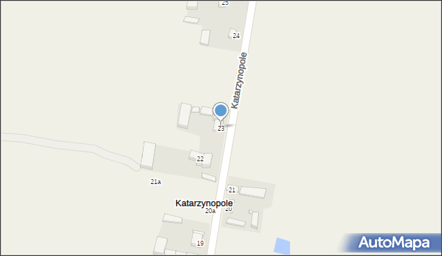 Katarzynopole, Katarzynopole, 23, mapa Katarzynopole